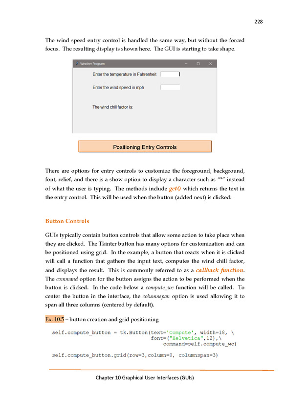 Introduction to Python Programming: Starting Out with IDLE - Graphical User Interfaces (GUIs) 10